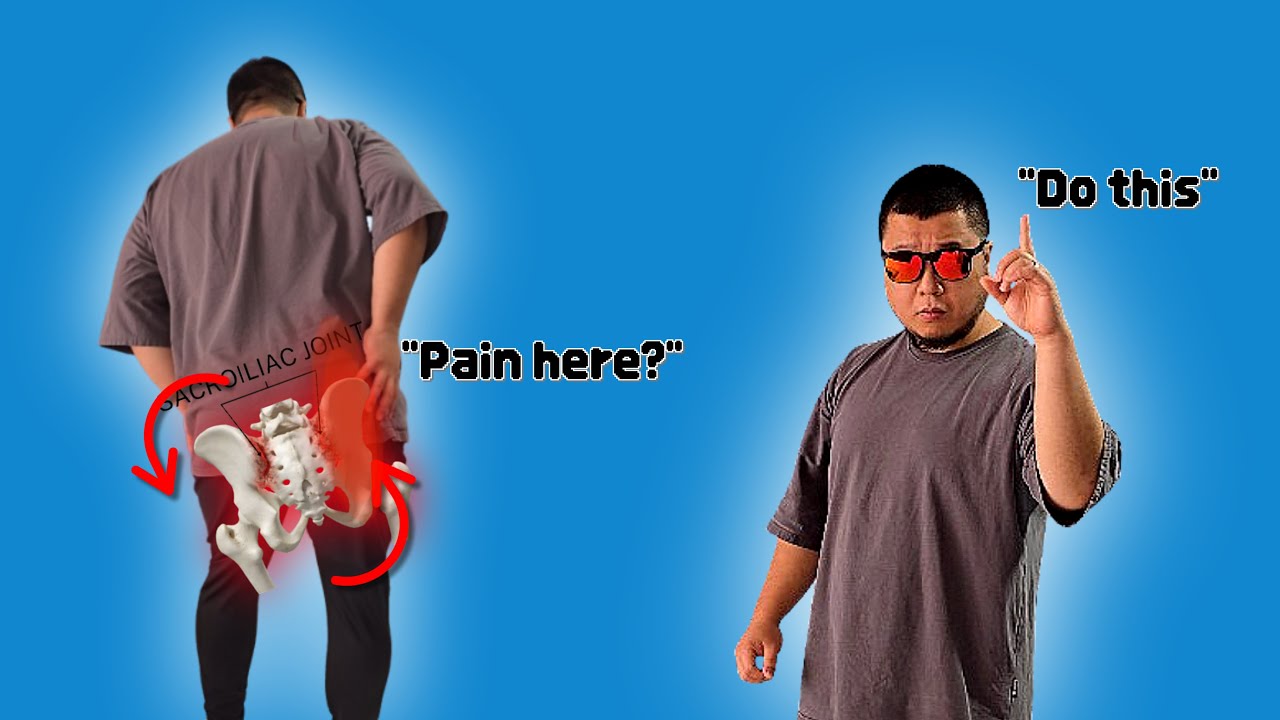 Искривление таза? Это произошло из-за крестцово-подвздошного сустава!