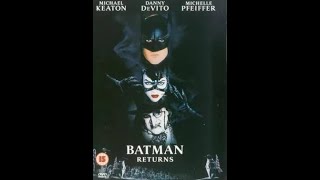 Opening To Batman Returns 1997 Uk Dvd