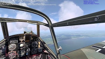 IL-2 Cliffs of Dover - Squadron flying 1080p test (Part 1)