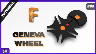 Design a Geneva Wheel in Fusion 360 | Fusion 360 Tutorial 2021 | It’s made EZy