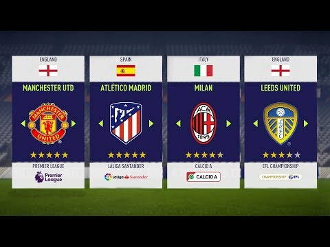 FIFA 18: 10 Best Teams To Use In FIFA 18 Career Mode