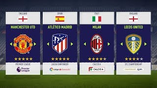 FIFA 18: 10 Best Teams To Use In FIFA 18 Career Mode