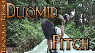 How I Pitch the MLD Duomid - Cuben Fiber