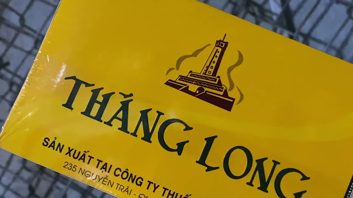 1 cây thuốc lá thăng long hết bao nhiêu năm 2024