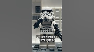 Do you wanna kill some rebels? #lego #starwars #funny #stopmotion #darthvader