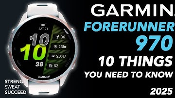 Garmin FORERUNNER 970 | 10 things you need to know before you buy!