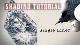 Tattoo Shading Tutorial with a 1Liner Needle: From Design to Finished Tattoo