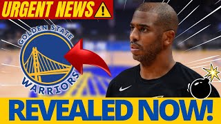 😨📢FINALLY REVEALED! THE WARRIORS' DECISION THAT SURPRISED EVERYONE! GOLDEN STATE WARRIORS NEWS!