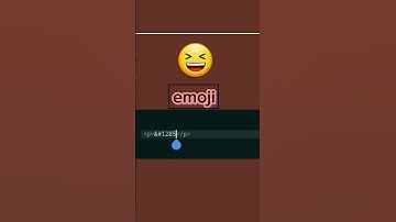 Learn html emoji #shorts #html #emoji