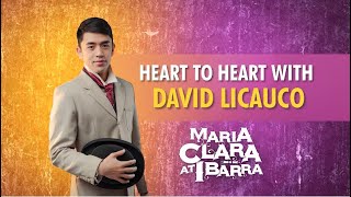 Heart to heart talk with David Licauco!