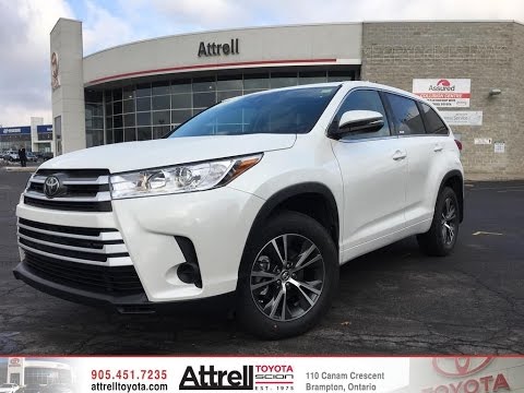 2017 Toyota Highlander Awd Le Standard Package Attrell 2017 Toyota Highlander Awd Le Standard Package Attrell