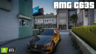 NVE + QUANTV + RTGI + AMG C63S | GTA V