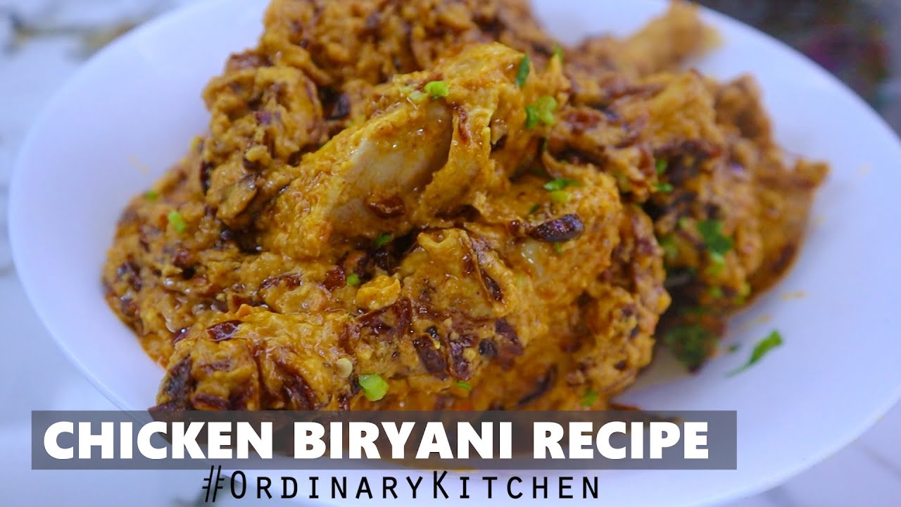 HOW TO PREPARE CHICKEN BIRYANI😋😋 || ORDINARY KITCHEN || MILLY CHEBBY🥄🔪