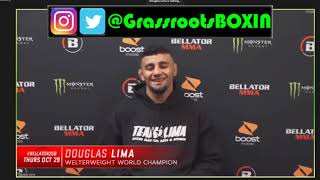 DOUGLAS LIMA Bellator 250 Press Conference | Mousasi vs Lima