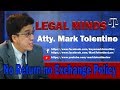 LM: No Return no Exchange Policy