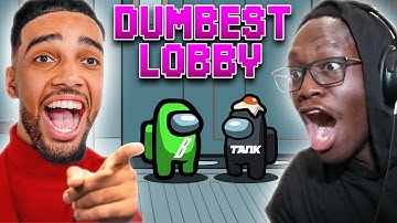 DEJI PLAYS AMONG US WITH BETA SQUAD (DUMB LOBBY EDITION)
