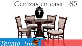 Cenizas en casa