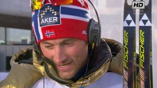 VM Men&#39;s 50 Km Holmenkollen 2011 - Petter Northug INTERVIEW