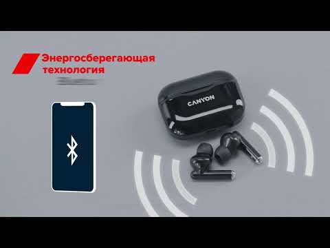 Полностью беспроводная стереогарнитура Canyon TWS-3