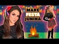 SE ARRUME COMIGO * FESTA JUNINA * | Make, Look e cabelo