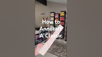 How to annotate 20,000 Leagues Under the Sea #annotations #shorts