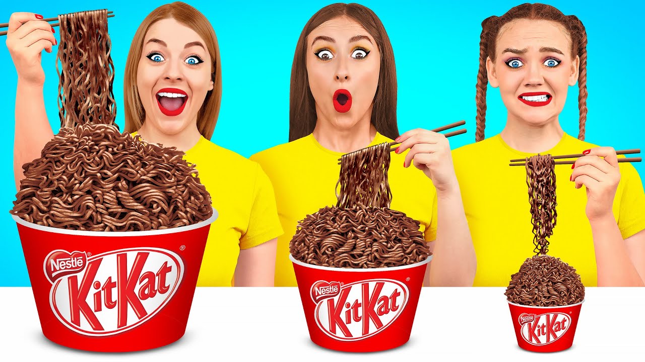 Big, Medium and Small Plate Challenge by Multi DO Food