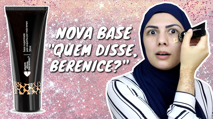 RESENHA SINCERA: NOVA BASE SUPERMATE da QUEM DISSE, BERENICE?