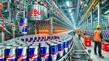 How Red Bull is Made in a Factory | Step by Step Process
