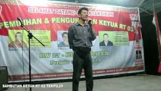 Pemilihan Ketua Rt 03 Rw Rw Xxvii Youtube