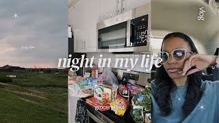 realistic solo night in my life + grocery restock