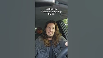 Thumbnail of testing my "I listen to anything" friend: #metalheads #heavymetal #funny #comedyskit