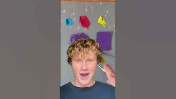 This artist uses color theory to paint #ColorMixing #CMYCubes #Shorts ￼