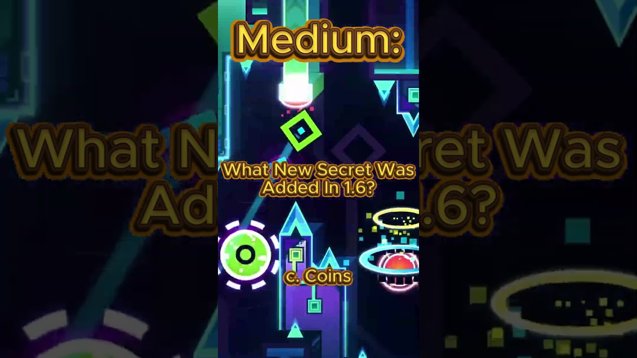 Do You Know Everything About Geometry Dash 1.6?  #geometrydash #trivia