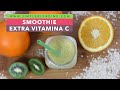 SMOOTHIE DE NARANJA Y KIWI | Batido con vitamina C | Batido antioxidante de naranja