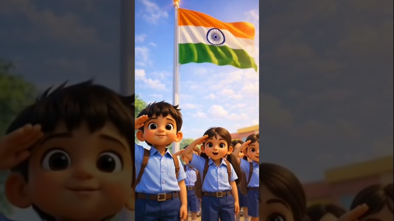 🇮🇳 Republic Day Story for Kids | 3D Cartoon | Motivational Short 🇮🇳