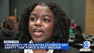 Several UH students voice their safety concerns in town hall amid string of crimes on campus