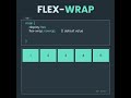 Learn CSS Flexbox Flex Wrap In 24 Seconds Learn CSS Flexbox Flex Wrap In 24 Seconds