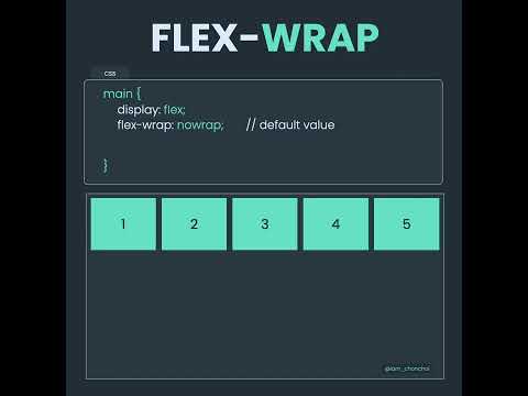 Video: Bagaimanakah anda membungkus teks dalam Flexbox?