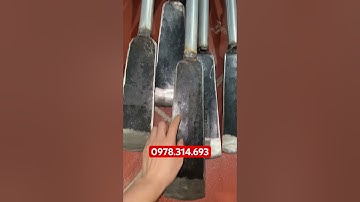 DẦM ĐÁNH CÂY CÔNG TRÌNH LÀM TỪ THÉP NHÍP Ô TÔ CHUẨN XỊN. Lh 0978.314.693