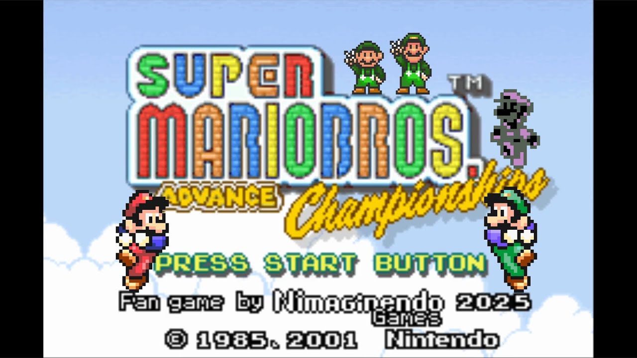 Super Mario Bros Advance Championships Early Demo Gameplay I Deluxe 