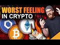 WORST Feeling In Crypto (How To Respond To A Bitcoin Loss)