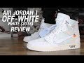 OFF WHITE AIR JORDAN 1 WHITE 2018 REVIEW