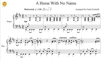 Thumbnail of A Horse With No Name by America (Piano Solo/Sheets)