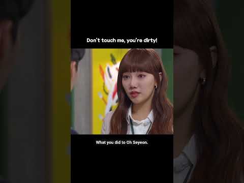 Don&amp;#39;t touch me, you&amp;#39;re dirty! #womaninaveil #비밀의여자 #EP39 #shorts | KBS WORLD TV