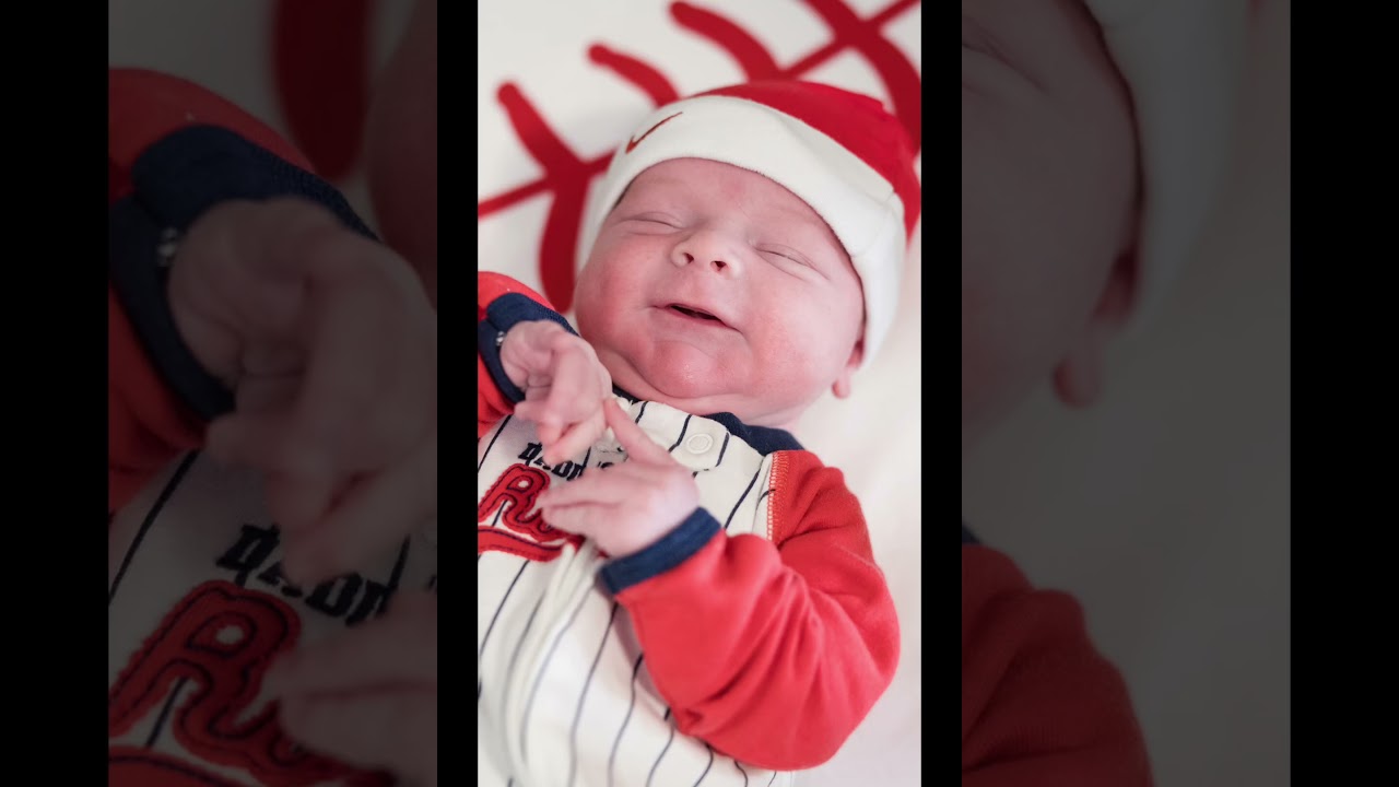 Newborn session! ⚾️🏟️🧢 