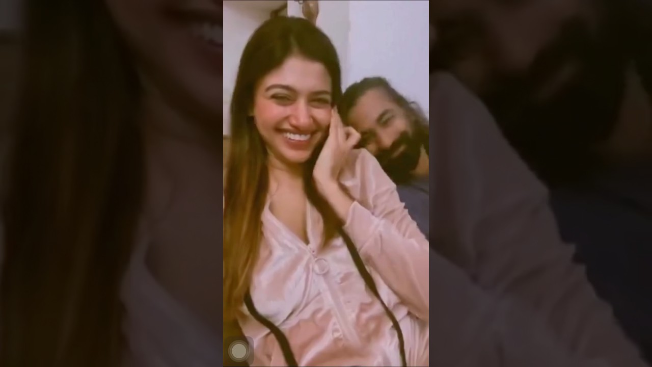 Oviya Romance with boyfriend🤭 