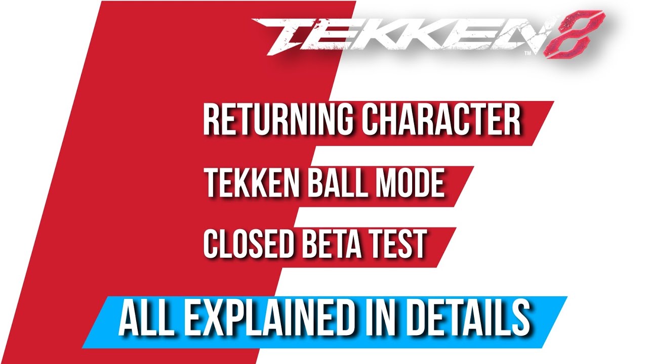 Tekken Ball Is Back! Sign Up for Tekken 8 Closed Beta Test