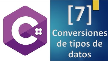 Parte 007 - C# Conversiones de tipos de datos en C#