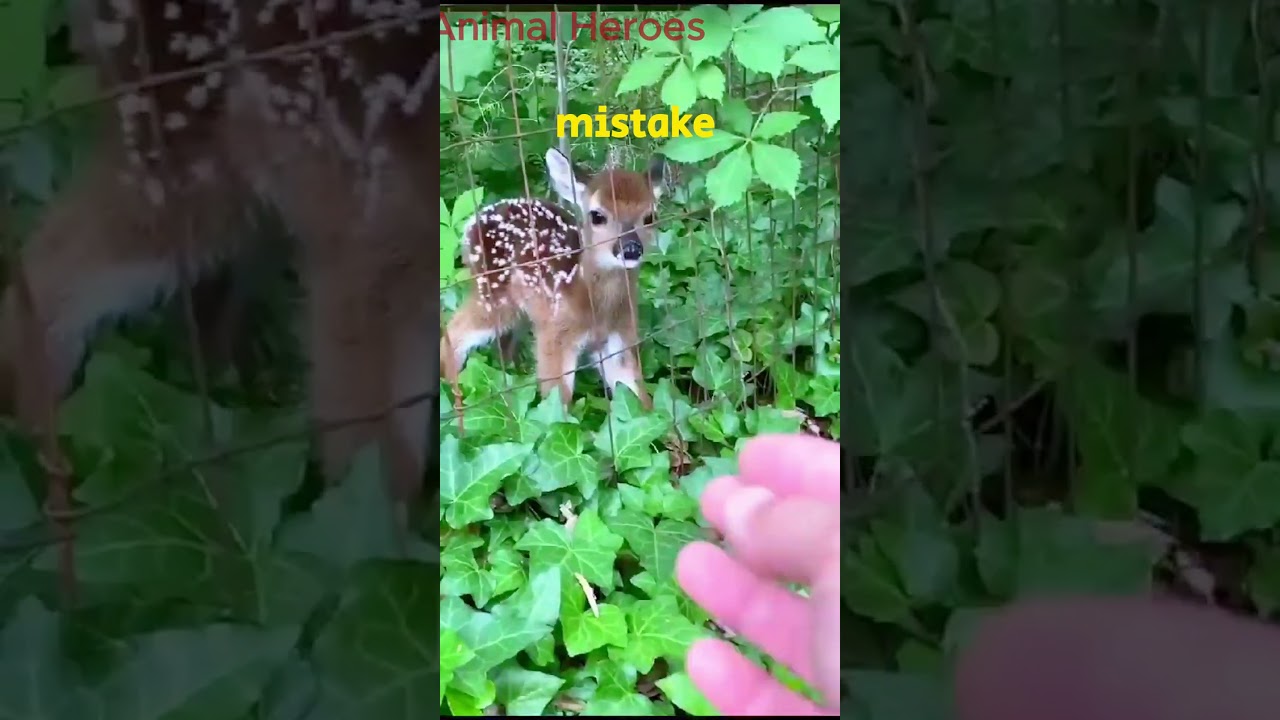 Saving a Helpless Baby Fawn from the Brink of Despair
