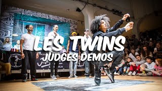 LES TWINS | ALL THEIR JUDGES DEMOS  JUSTE DEBOUT TOUR (1/2)